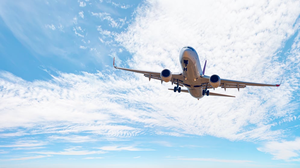 Commercial air plane Commercial air plane