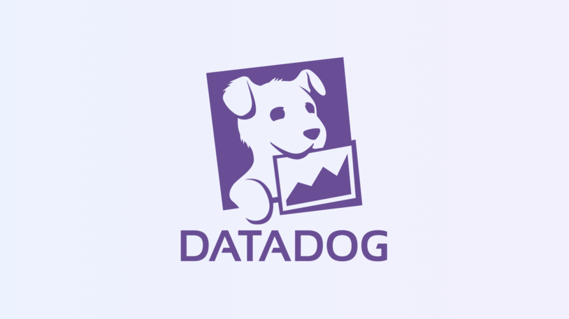 Datadog logo with background