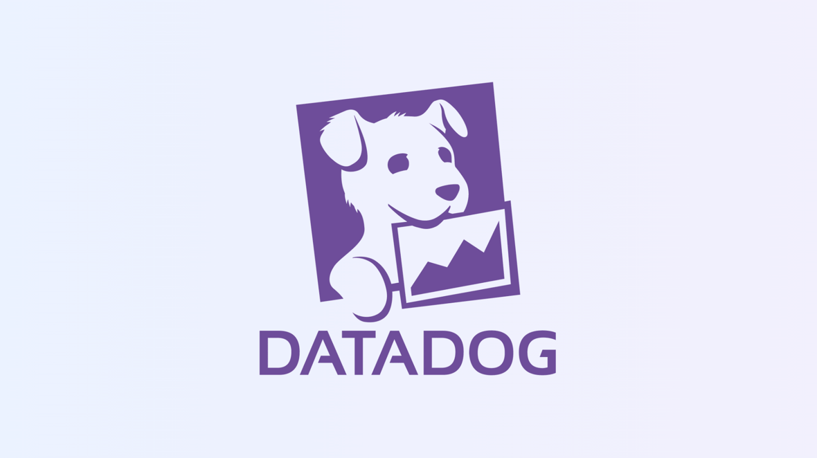Datadog logo met achtergrond Datadog logo met achtergrond
