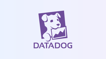 Datadog logo met achtergrond Datadog logo met achtergrond