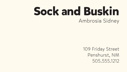 business card bad design