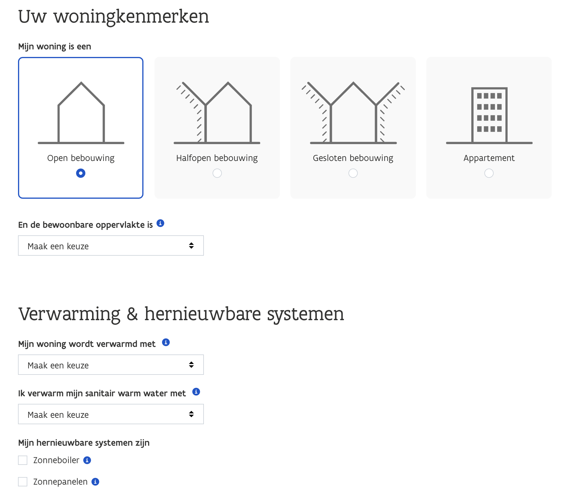 Vlaams Energieagenstchap EPC-tool