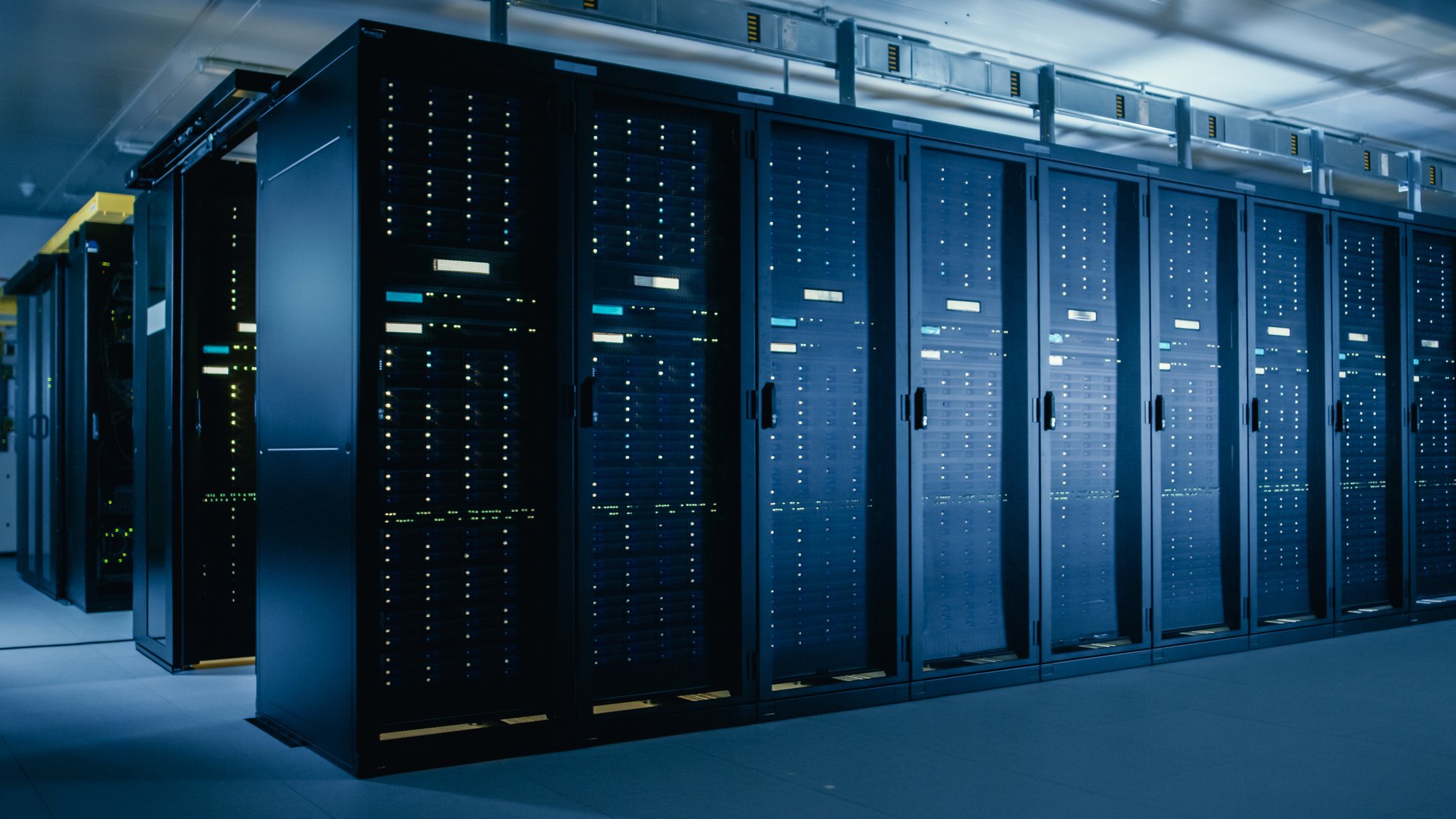 datacentrum binnenin
