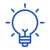 idee pictogram blauwblauw