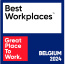 Logo voor best workplaces belgië 2024
