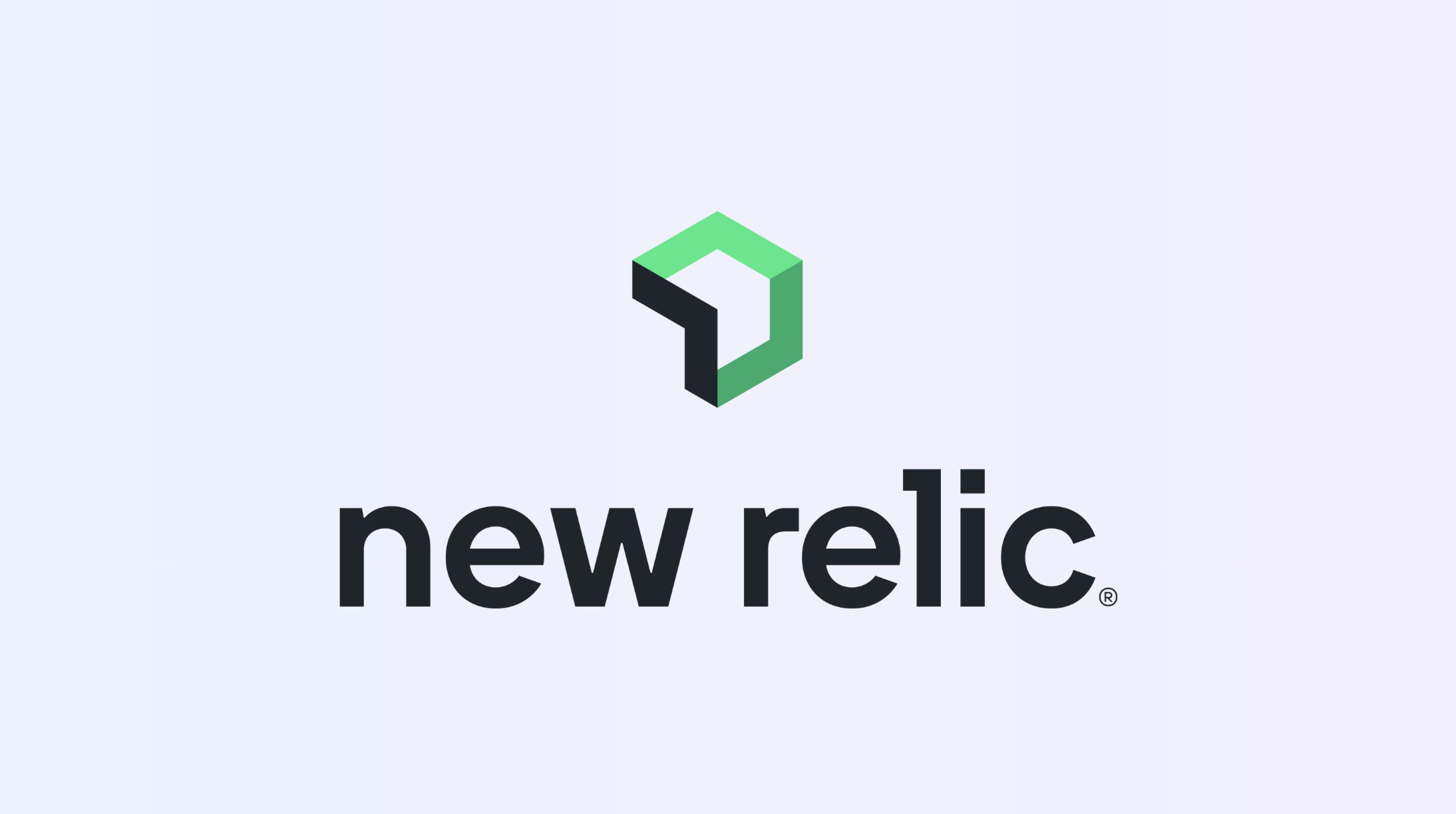new relic logo with background