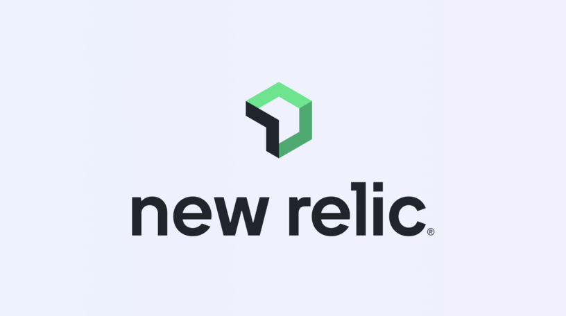 new relic logo with background