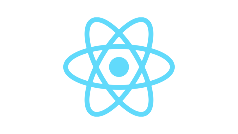 react native logo white background