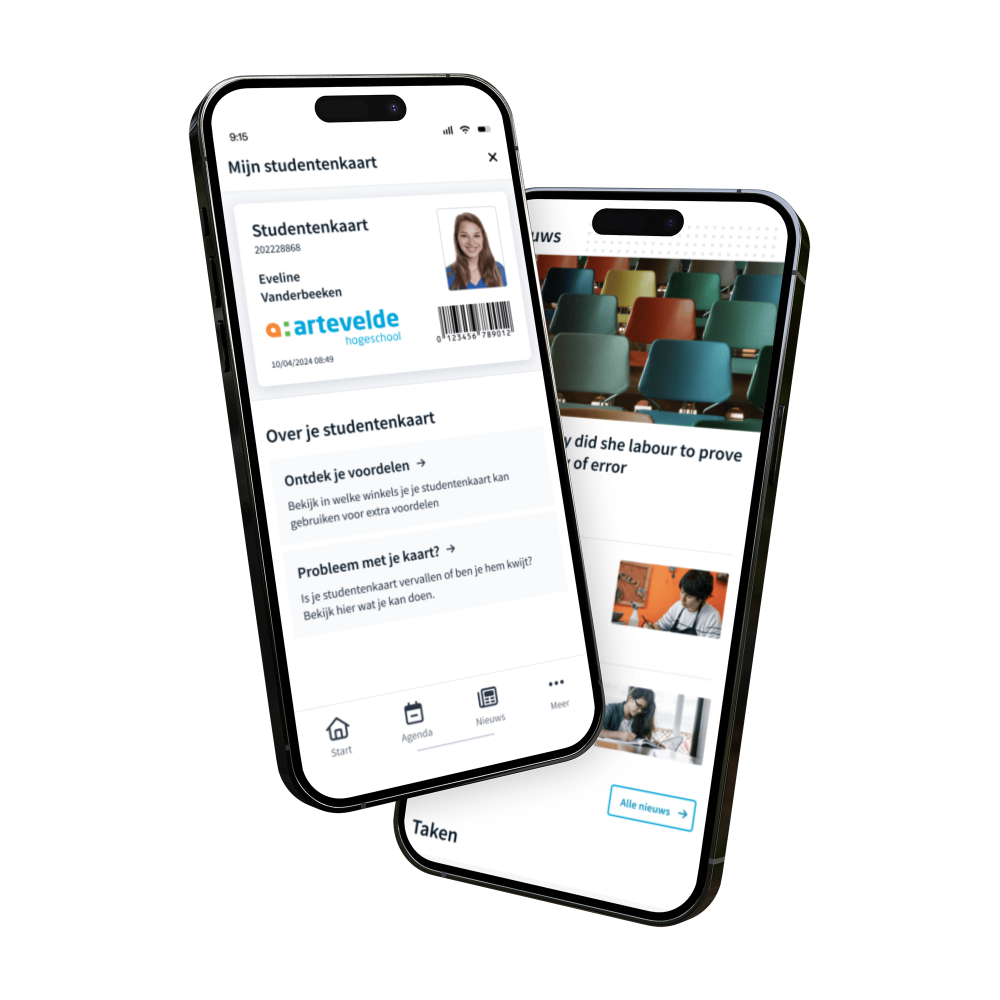 artevelde mockups telefoons